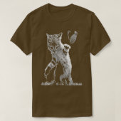 Katastrootkat Throwing Grenade T-shirt (Design voorkant)