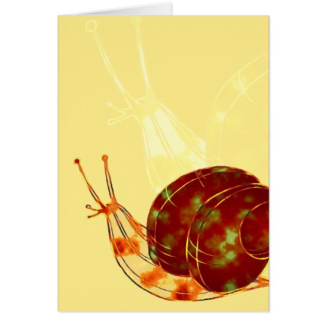 Katatsumuri of Slakkaart (Voorkant)