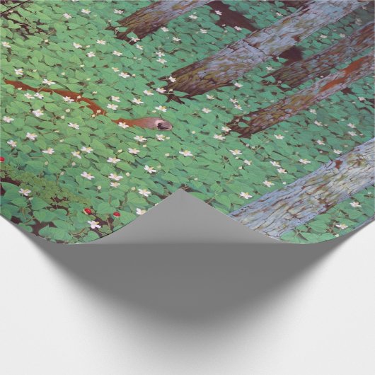 Katayama Bokuyo Mori Forest Cadeaupapier (Hoek)