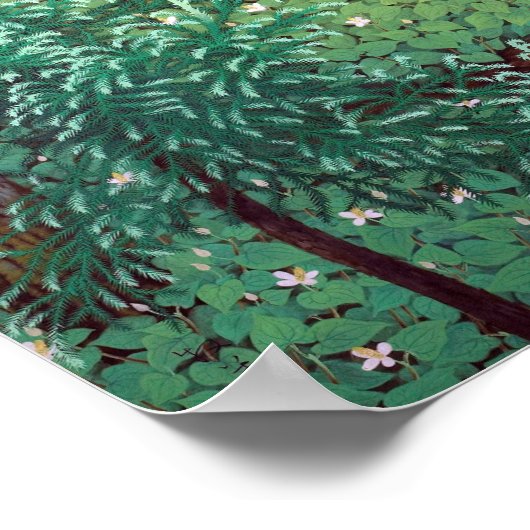 Katayama Bokuyo Mori Forest Poster (Hoek)