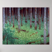 Katayama Bokuyo Mori Forest Poster (Voorkant)
