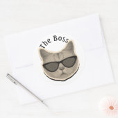 Katbaas Sticker (Envelop)