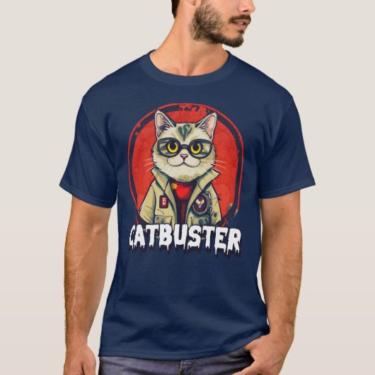 KATBUSTER T-SHIRT (Voorkant)