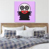 Katchka-Po Clupkitz Portret Canvas Afdruk (Insitu (Slaapkamer))