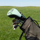 "Kate" Bloemendesign Lavendel Kate Naam, Golfheadcover (Insitu)