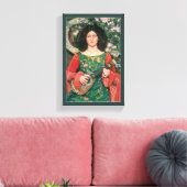 Kate Bunce Melody CC0343 Canvas Afdruk (Insitu (Woonkamer))