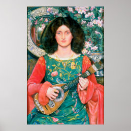 Kate Bunce Melody CC1230 Decoratieve Muziek Poster