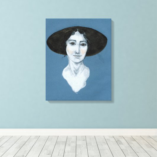 Kate Canvas Afdruk (Insitu (Houten vloer))