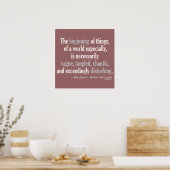 Kate Chopin Quote Poster (Keuken)