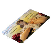 Kate de Ballerina Cat Dance Anywhere Quote Magnet Magneet (Linkerzijde)