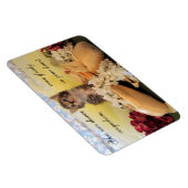 Kate de Ballerina Cat Dance Anywhere Quote Magnet Magneet (Rechterzijde)