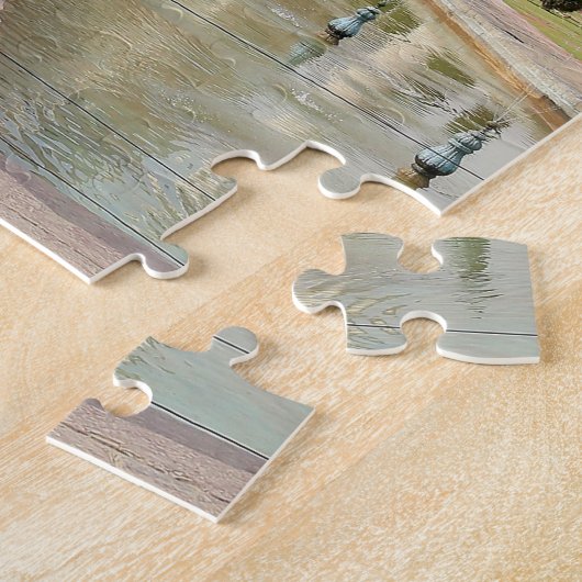 Kate en William - Taj Mahal Legpuzzel (Zijkant)