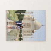 Kate en William - Taj Mahal Legpuzzel (Horizontaal)