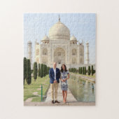 Kate en William - Taj Mahal Legpuzzel (Verticaal)