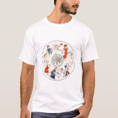  Kate Greenaway Boek Illustratie T-shirt (Voorkant)