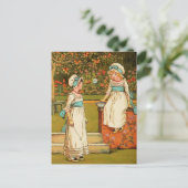 Kate Greenaway: Bubbles Briefkaart (Staand voorkant)