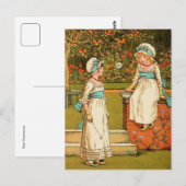 Kate Greenaway: Bubbles Briefkaart (Voorkant / Achterkant)