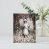 Kate Greenaway: De Elf Ring Briefkaart (Staand voorkant)