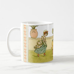Kate Greenaway  Garden Girls Mok