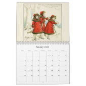 Kate Greenaway-illustraties passen jaar aan | Kalender (Jan 2026)