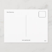 Kate Greenaway: Kerstmis Feestdagenkaart (Achterkant)