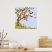 Kate Greenaway, meisjes in een Apple-boom, Remake Poster (Keuken)