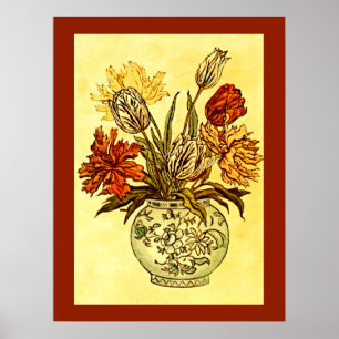 Kate Greenaway Victoriaans  Bouquet Poster