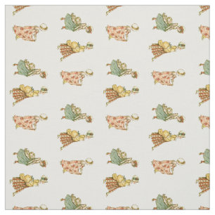 Kate Greenaway Victoriaans Girl Sister Stof