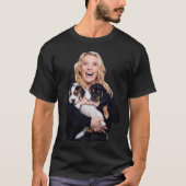 Kate Mckinnon en Puppies T-shirt (Voorkant)