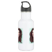 Kate Middleton Caricature Waterfles (Achterkant)