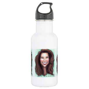 Kate Middleton Caricature Waterfles