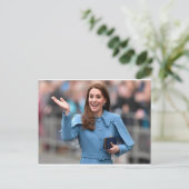Kate Middleton Noord-Ierland Briefkaart (Staand voorkant)