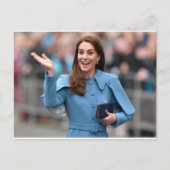 Kate Middleton Noord-Ierland Briefkaart (Voorkant)