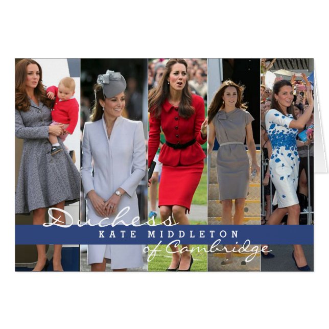 Kate Middleton Prince George (Voorkant Horizontaal)