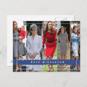 Kate Middleton Prince George Briefkaart (Voorkant / Achterkant)