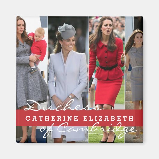 Kate Middleton Prince George Magneet (Voorkant)