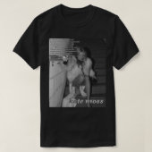 kate moss zwart - wit t-shirt (Design voorkant)