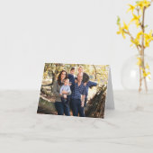 Kate, William en kind Kaart (Gele Bloem)