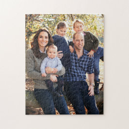 Kate, William en kinder Legpuzzel