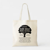 Kate Wolf Music Festival 2022 - Canvas tas (Achterkant)