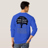 Kate Wolf Music Festival 2022 - Lange Shirt (Achterkant volledig)