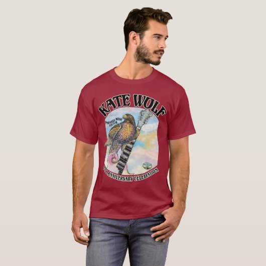 Kate Wolf Music Festival 2022 - Mannen T-Shirt (Voorkant volledig)