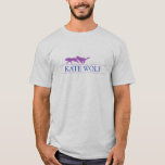 Kate Wolf - Running Wolves T-Shirt<br><div class="desc">Kate Wolf verkocht dit 'Running Wolves'-ontwerp bij haar concerten. De familie van Kate is blij dat ze het nog een keer ter beschikking stelt. Deze keer op Zazzle,  waar je de kleur en stijl kunt veranderen.</div>