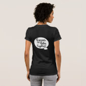 Kate zegt dat Burpees vrij/beter samen T-Shirt zij (Achterkant volledig)