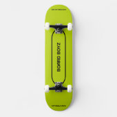 Kateboard BOARD BOYZ: citroen Persoonlijk Skateboard (Voorkant)
