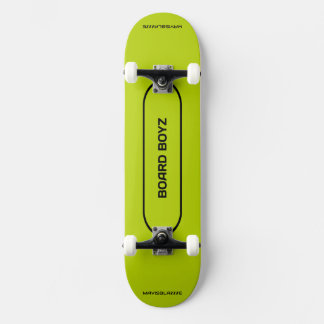 Kateboard BOARD BOYZ: citroen Persoonlijk Skateboard