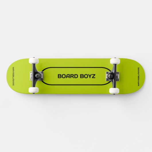 Kateboard BOARD BOYZ: citroen Persoonlijk Skateboard (Horizontaal)