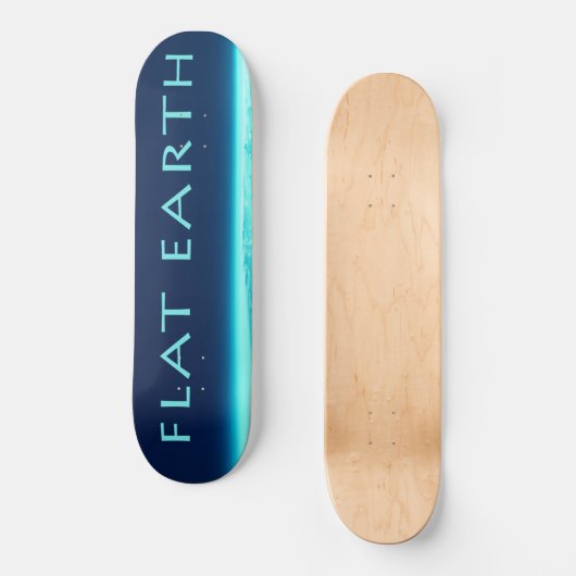 Kateboard van de platte aarde skateboard (Voorkant)