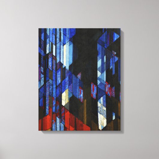 Katedrála (De kathedraal) van František Kupka 1913 Canvas Afdruk (Voorkant)