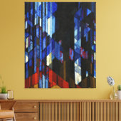 Katedrála (De kathedraal) van František Kupka 1913 Canvas Afdruk (Insitu (Woonkamer))